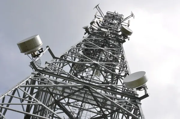 Telecommunication tower — Stock Photo, Image