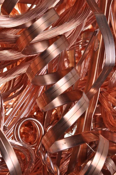 Scrap copper wire — Stock Photo, Image
