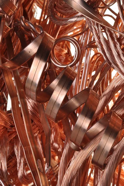 Scrap copper wire — Stock Photo, Image