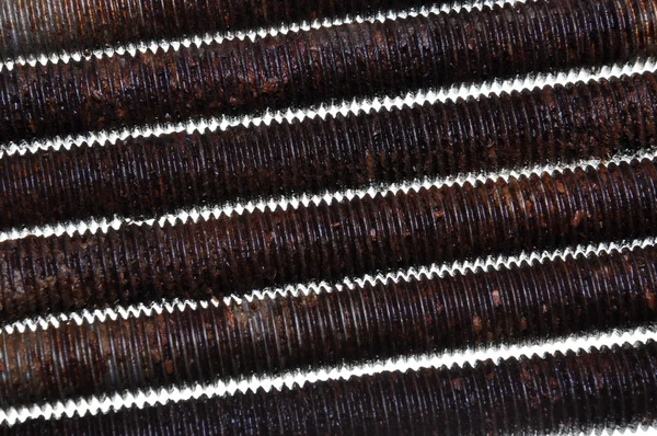 Old long rusty screw — Stock Photo, Image