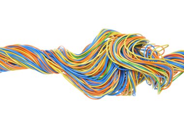 renkli copmputer kablo