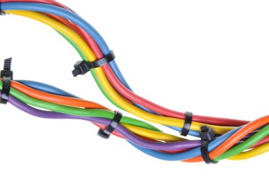 Elektrik telleri ile kablo bağları