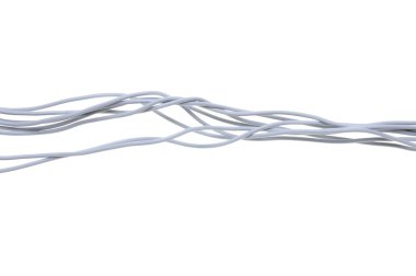 Gri bilgisayar kablosu