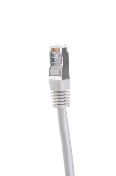 Network cable plug — Stock Photo, Image
