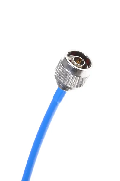 Conector coaxial — Fotografia de Stock