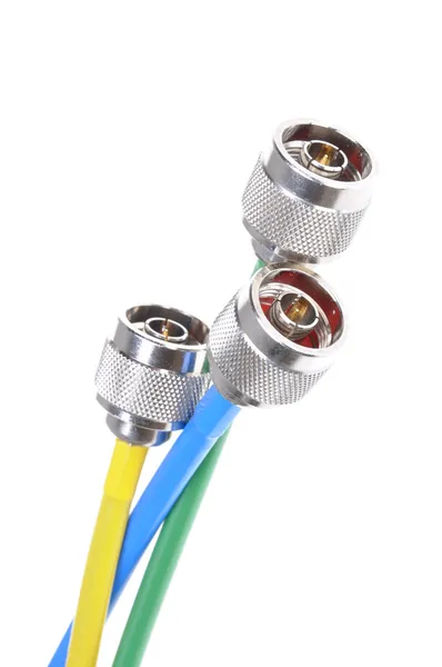 Coaxial connectors — Stock Photo, Image