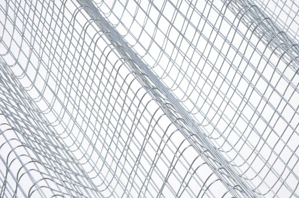 Steel wire grid — Stock Photo, Image