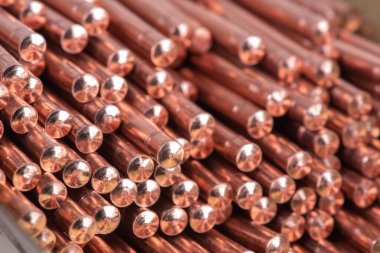 Bakır kablo yığını hammadde metal endüstrisi