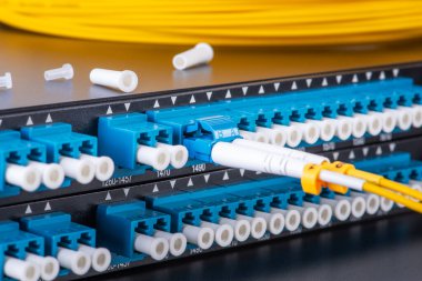 Pasif CWDM Filtresi Yama Paneli ile Fiber Optik Ağ Kabloları