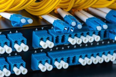 Pasif CWDM Filtresi Yama Paneli ile Fiber Optik Ağ Kabloları