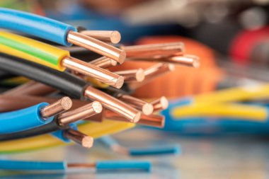 Elektrik tesisatında kullanılan bakır kablo