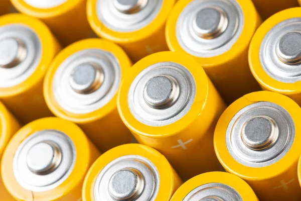 Dimensione Della Batteria Alcalina — Foto Stock