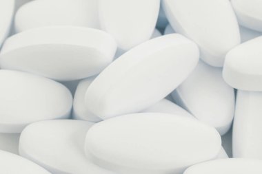 İlaç hapları antibiyotik ve haplar yakın plan.