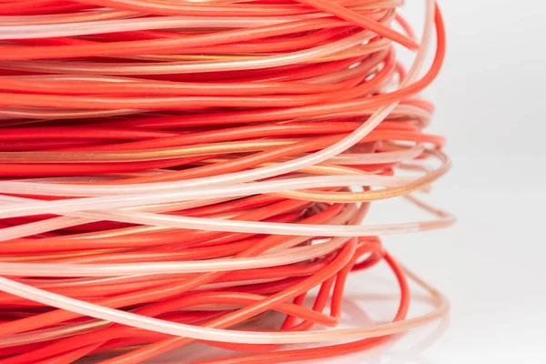 Rolle Des Elektrischen Kabels Das Der Elektroinstallation Verwendet Wird — Stockfoto