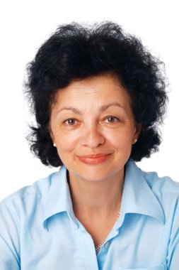 üst düzey bir kadının yakın çekim.