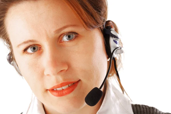 Callcenter-Chef — Stockfoto