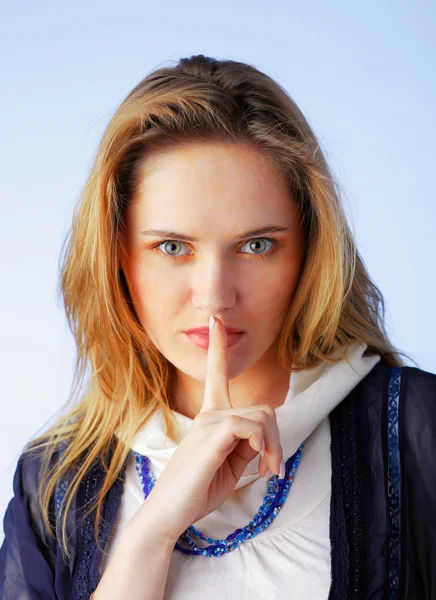 Shhh...... — Stockfoto