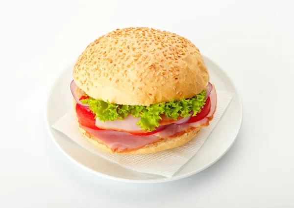 Roastbeef-Sandwich — Stockfoto