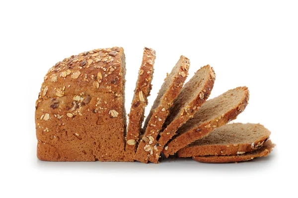 Натуральный хлеб цельного зерна — стоковое фото
