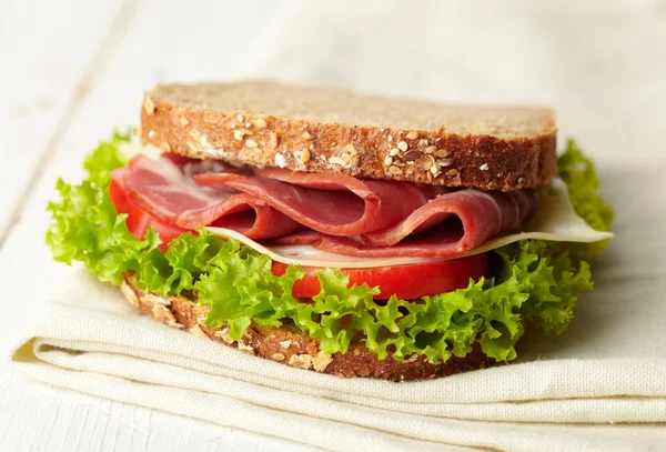 Fresh deli sandwich — Stock Photo, Image