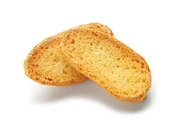 Getrocknete geschnittene Baguette — Stockfoto