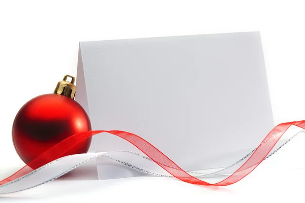 Christmas Invitation — Stock Photo, Image