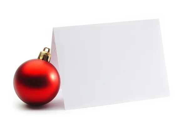 Christmas Invitation — Stock Photo, Image