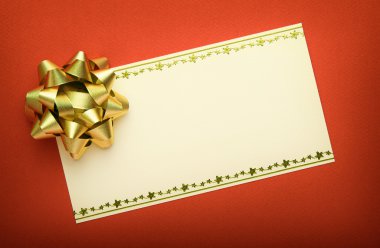 Noel kartı ile uzay ve Noel süs