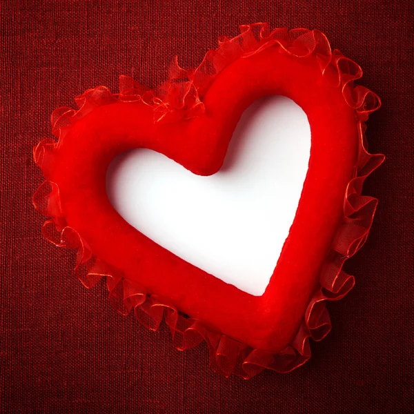 kalp bir tuval üzerine