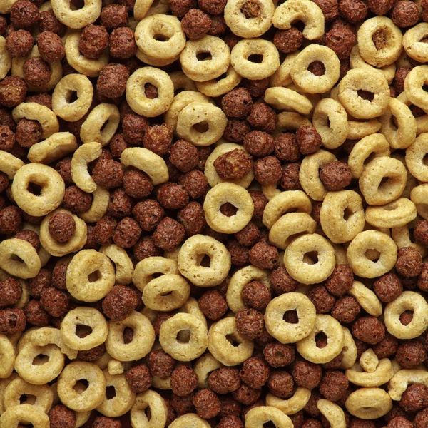 Honey and chocolate cereals — Stock Photo, Image