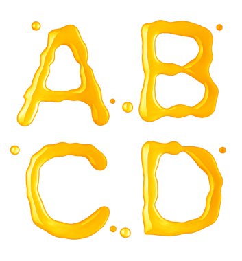 yazı tipi beyaz zemin üzerine suyu damla