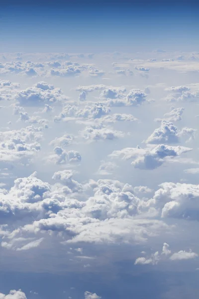 Vista sul cielo sopra le nuvole — Foto Stock