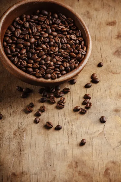 Kahvi grunge puinen tausta — kuvapankkivalokuva