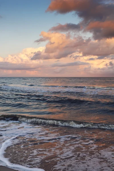 Mer au coucher du soleil — Photo