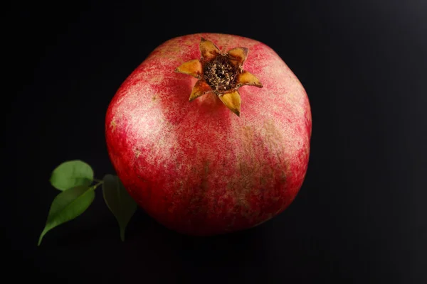 Granaatappel vruchten met bladeren — Stockfoto