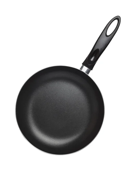 Pan with handle on white background Stock Picture