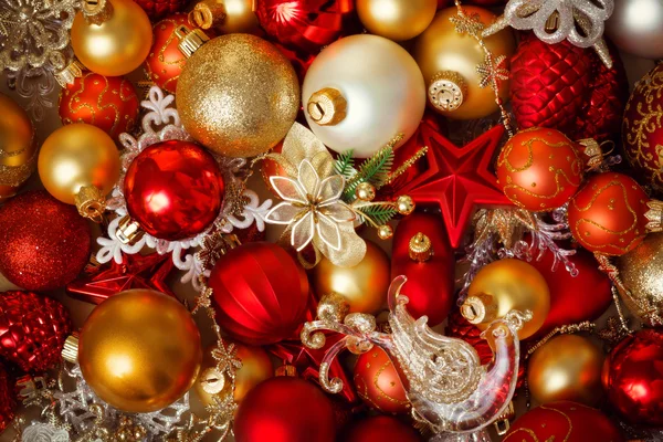 Christmas ball background — Stock Photo, Image