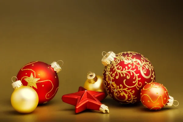 Christmas ball background — Stock Photo, Image