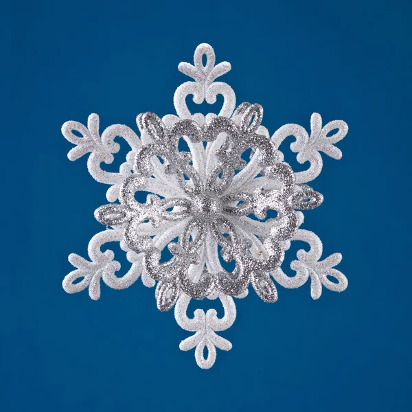 Studio close-up snowflake — Stock Photo, Image