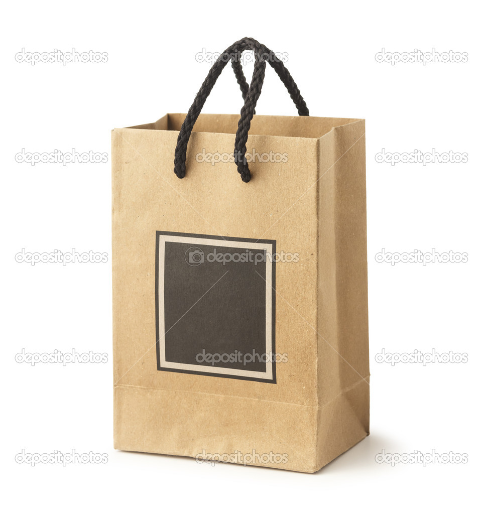 Carrier Paper Brown Bag