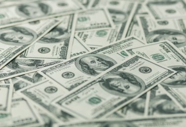 arka plan ile dolar