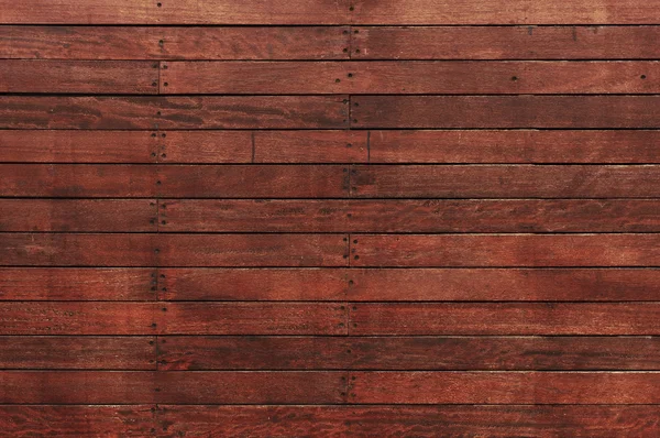 Madeira marrom prancha parede — Fotografia de Stock