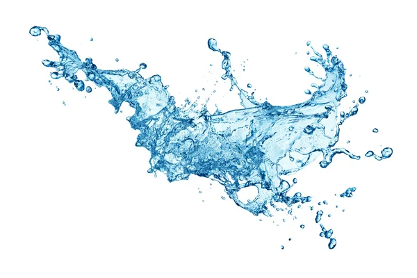 Niebieski strumień wody — Zdjęcie stockowe