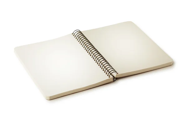 Caderno em branco — Fotografia de Stock