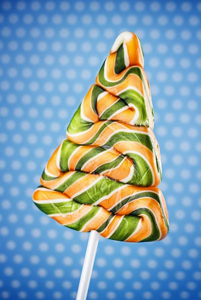 Christmas Tree - Lollipop — Stock Photo, Image