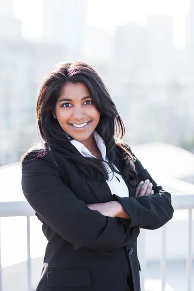 Asiatico indiano businesswoman — Foto Stock