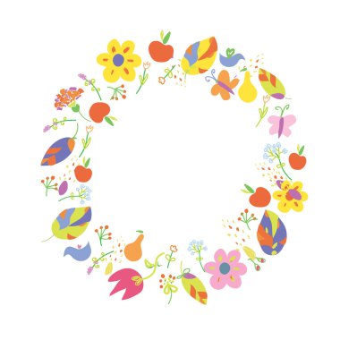 sonbahar tasarlamak çerçeve daire