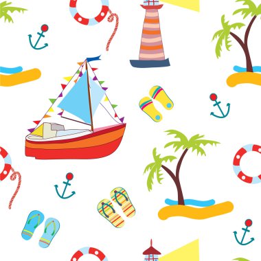 Yaz Deniz Yat komik ile sorunsuz