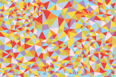 Mozaik üçgen seamless modeli parlak