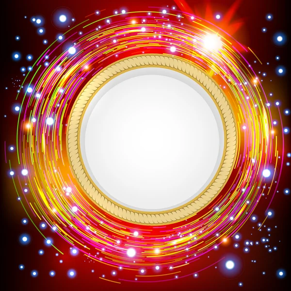 Abstract technology circles background. — Stock Vector